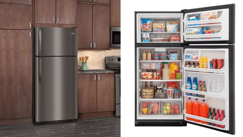 Frigidaire fftr1821ts 18 online cubic foot refrigerator