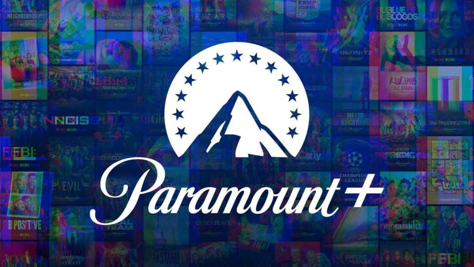 Paramount+ logo against TV show key art.
