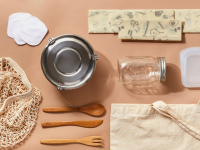 A collection of zero waste items