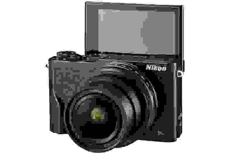 A manufacturer render of the Nikon DL18-50.