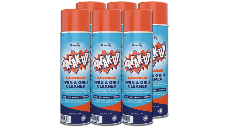 Cans of Break-Up cleaner
