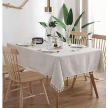 Product image of Washable Cotton Linen Tablecloth
