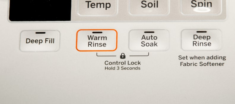 This GE comes with great throwbacks like Warm Rinse and Deep Fill.