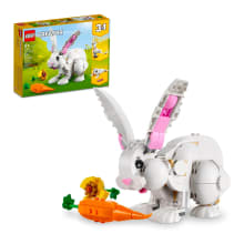 Product image of  Lego Creator 3-in-1 White Rabbit Animal Toy Building Set