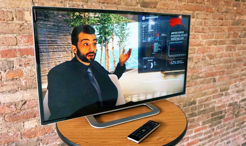 Vizio M322i-B1 bezels and stand silver gray