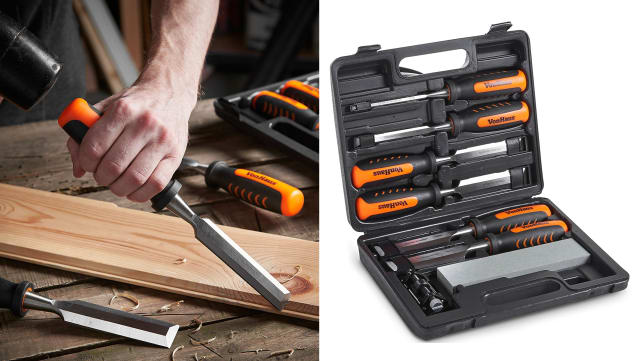 VonHaus Woodcarving Chisel Set