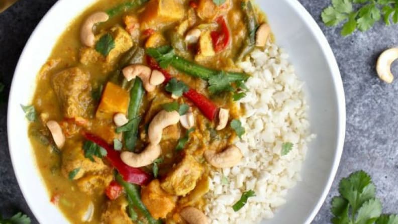Instant Pot Sweet Potato Chicken Curry Recipe