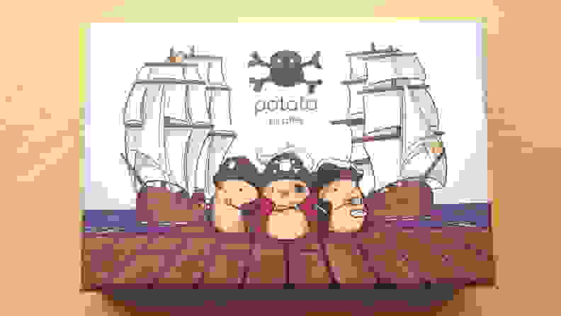 The Potato Pirates card game