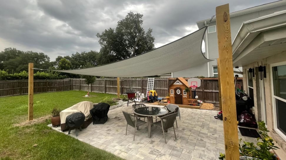 Shade sails: An easy, DIY guide to installing your own - Reviewed