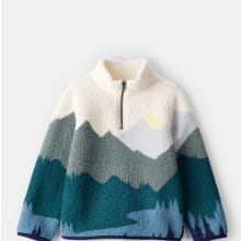 Product image of Boys Mountain Quarter-Zip Sherpa Pullover