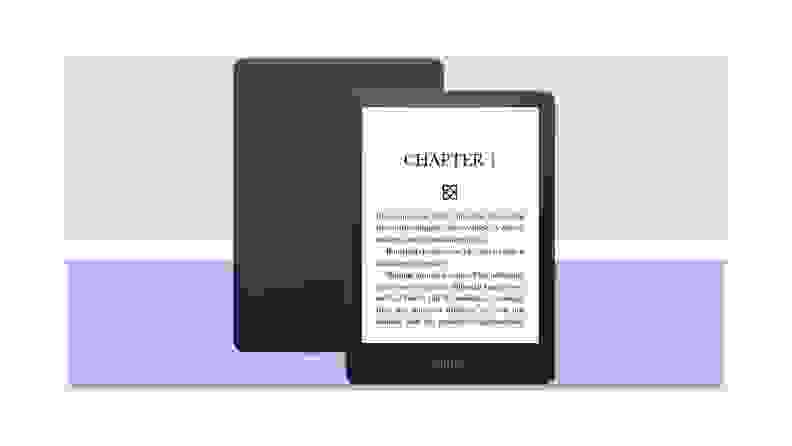 black kindle reader