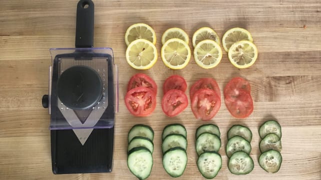 KitchenAid Adjustable Hand-Held V-Blade Mandoline Slicer