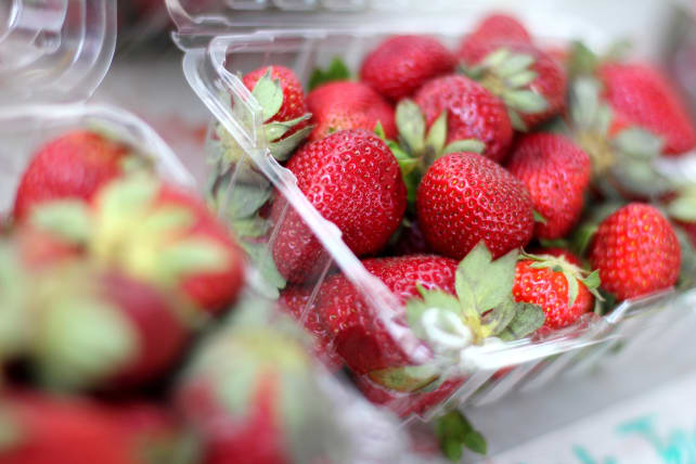 Ripe Strawberries