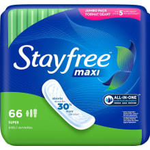 Product image of Stayfree Maxi Pads (66 count)