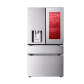 Product image of LG Standard-Depth Max 4-Door French-door Refrigerator with Mirror InstaView MyColor and Mini Craft Ice 