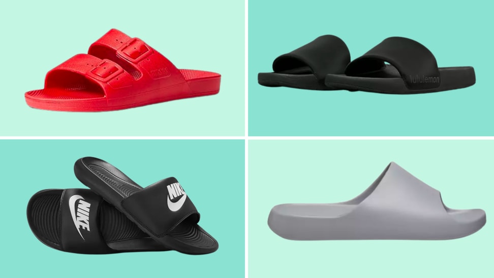 The best men's slides: Shop Nike, Adidas, Lululemon, and more - Reviewed