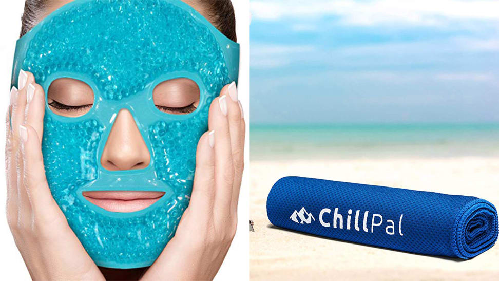 Cooling gel online face mask