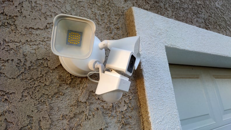 Wyze Cam Floodlight from the left