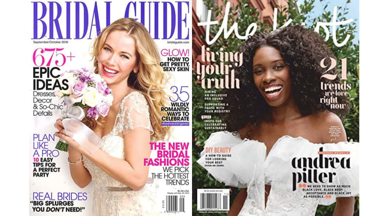 Best engagement gifts: Wedding magazines