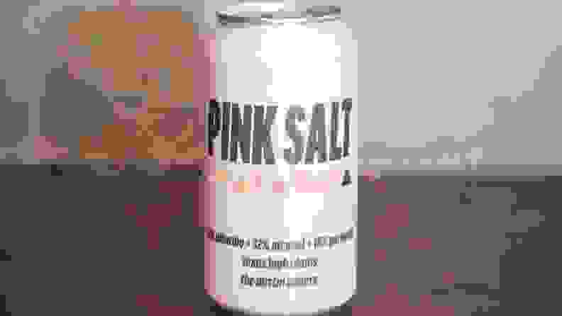 Can of Pink Salt rosé.