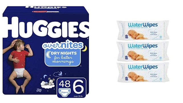 Diapers and wipes