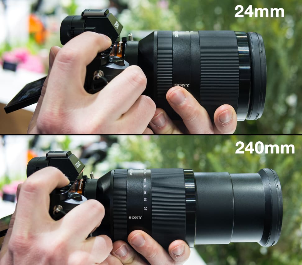 Sony 24–240mm – Wide & Telephoto