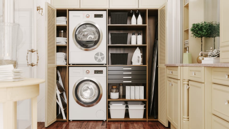 Laundry Room Must Haves~ ~2 sets of washer/dryers ~farmhouse sink