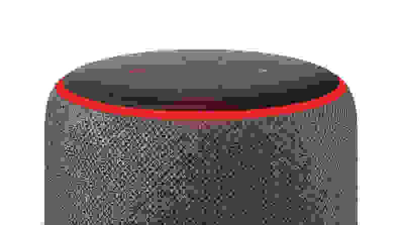 Muted Echo smart speaker