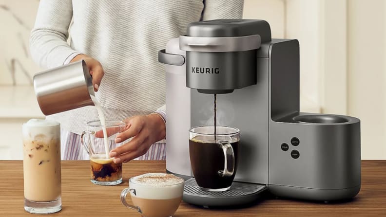 A coffee machine.