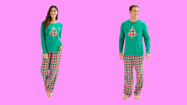 Family Christmas Pajama Pants Adult Christmas Pajamas Pants for Women  Womens Christmas Pjs Pants Family B49 
