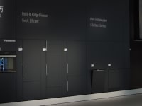 Wall of Panasonic built-in appliances at IFA 2015