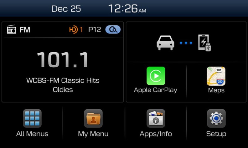 Display Audio will play well with both Android and iOS.