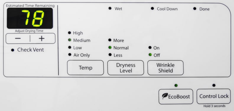 If you like simple appliances with a low learning curve, the Whirlpool Duet WED72HEDW might be a good dryer for you.