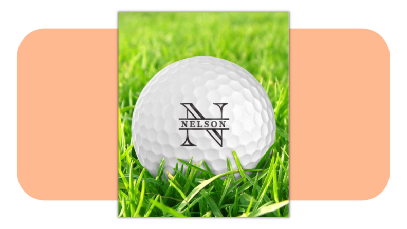 Personalized Golf Balls