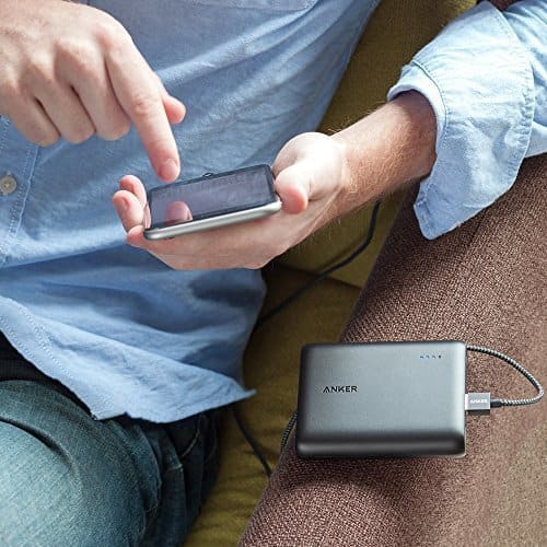 USB battery packs are lifesavers, and this one is on sale and can charge a typical phone 2-3 times over.