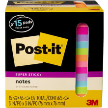 Product image of Post-It Super Sticky Notes