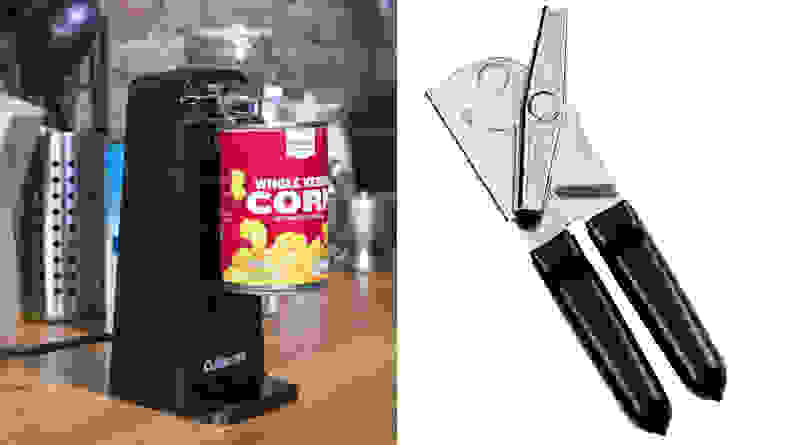 The Cuisinart and EZ-DUZ-IT can openers.