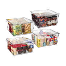 Product image of Plastic Storage Bins with Lids