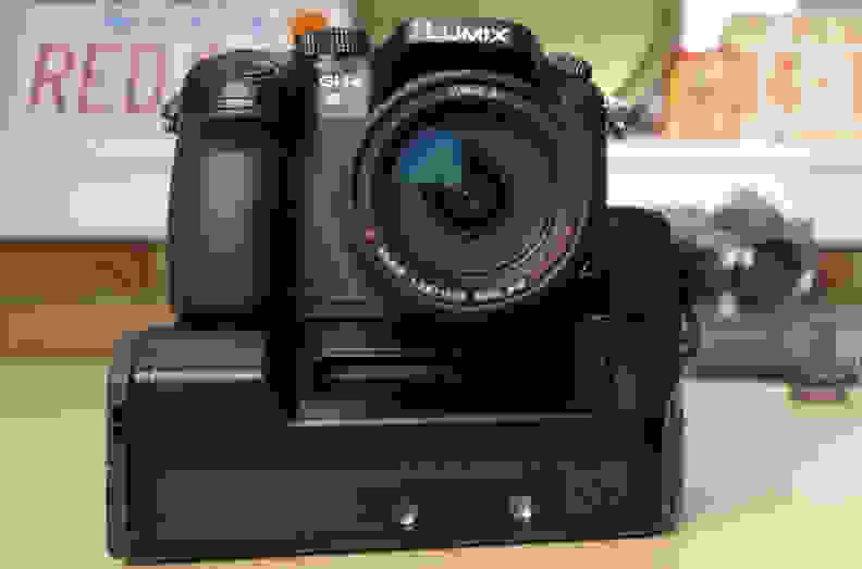 The YAGH adds considerable bulk to the GH4, but it's doesn't increase the footprint that dramatically.