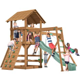 Product image of Creative Playthings Wooden Swing Set