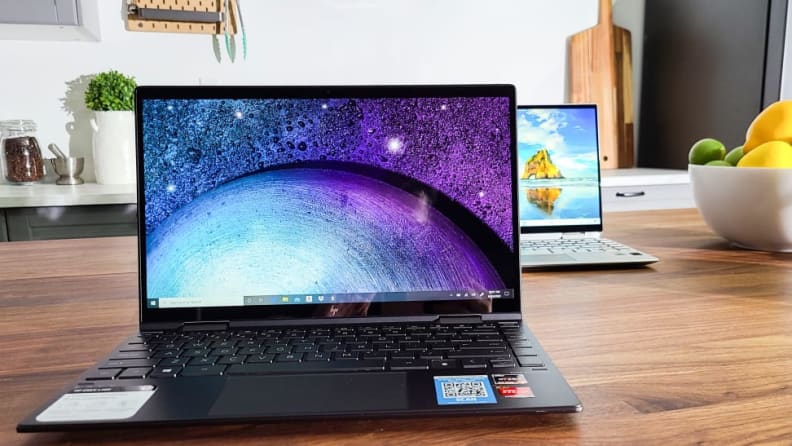 An image of an HP laptop