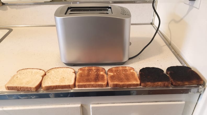 Long Slot Toaster, 2 Slice Toaster Best Rated Prime with Warming Rack,  1.7'' Extra Wide Slots Stainless Steel Toasters, 6 Bread Shade Settings