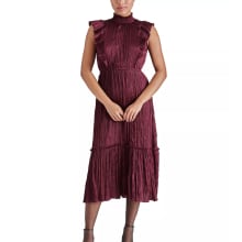 Product image of Steve Madden Women's Wednesday Ruffled-Trim Midi Dress