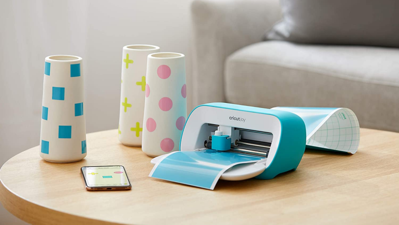 The Cricut Joy printer.