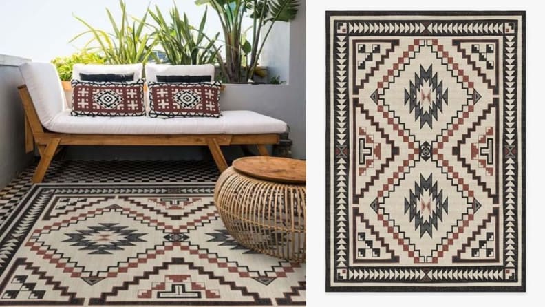 Ruggable rugs are water- and stain-resistant.