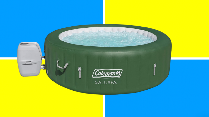 A Coleman jacuzzi