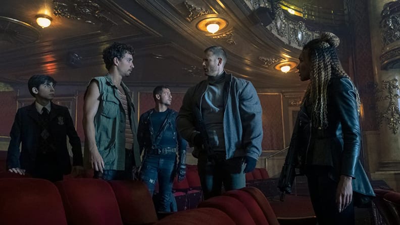 The cast of The Umbrella Academy