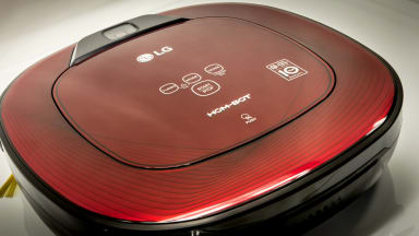 The LG Hom-Bot excels at being beautiful.