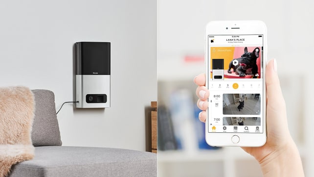 Pet Cube Indoor Security Camera and Treat Dispenser