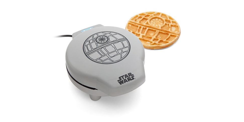 Death Star Waffle Maker and waffle